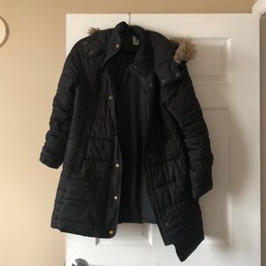 Black Winter Coat